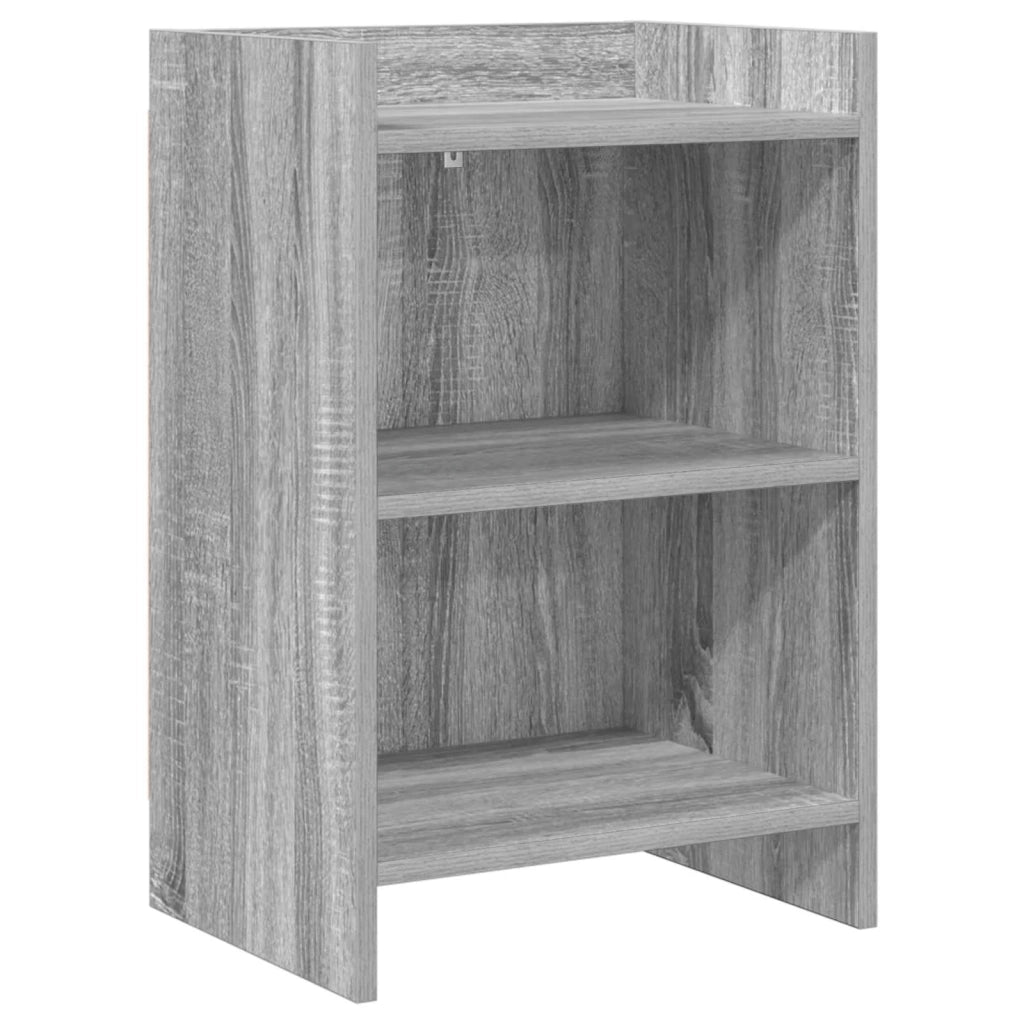 Comodini Sonoma grigio 40 x 30 x 60 cm Legno ingegnerizzato 8011005