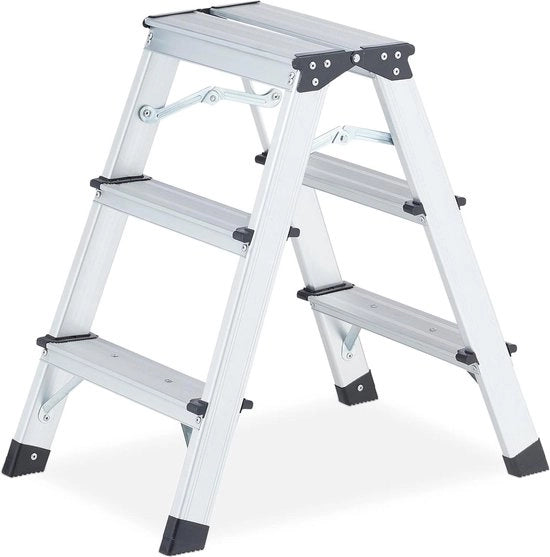 Trappola per cucina in alluminio doppia con chiusura a scorrimento fino a 120 kg - Trappola leggera per la cucina 3 gradini