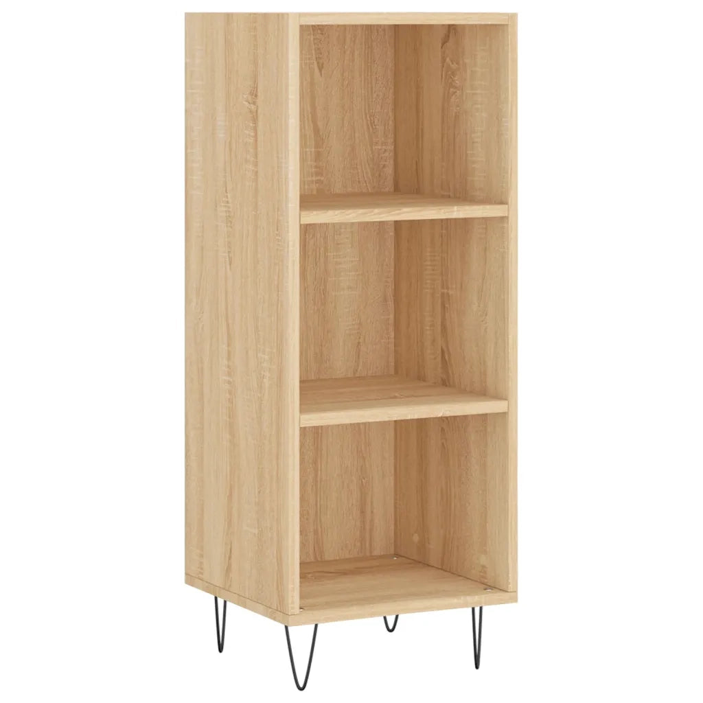 Credenza-Buffet-Armadio da cucina Rovere Sonoma 34,5x32,5x90 cm in Legno Multistrato 901631