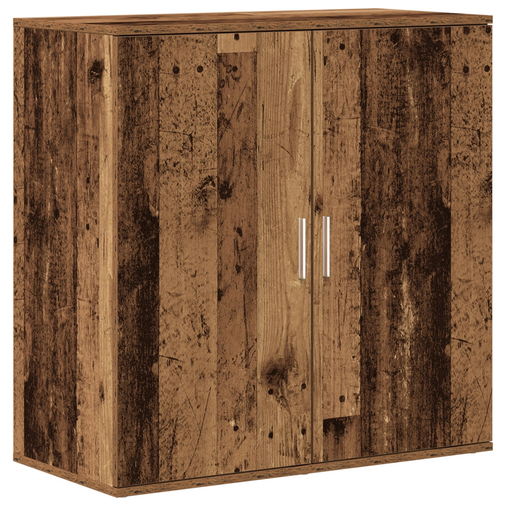 Credenza | Madia | Buffet da pranzo | Armadio da pranzo Legno vecchio 79 x 38 x 80 cm Legno multistrato