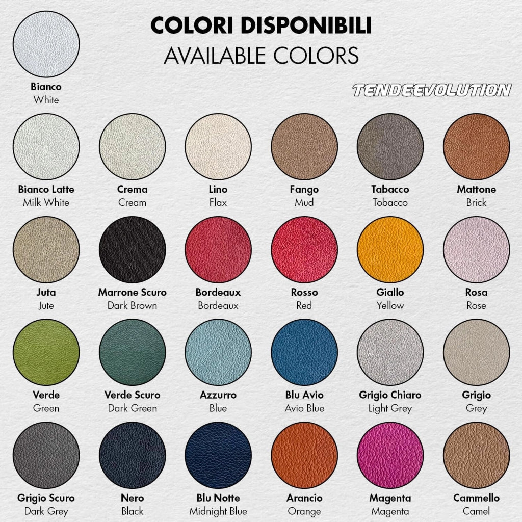 Ecopelle "Sierra" di Qualità, Colore Verde 14- Robusta, Elegante - Ideale per Auto, Moto, Arredamenti - Vendita al Mezzo Metro
