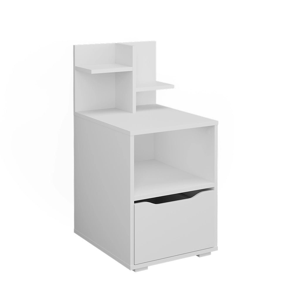 Vicco Comodino Bianco 40 x 82.2 cm con cassetto