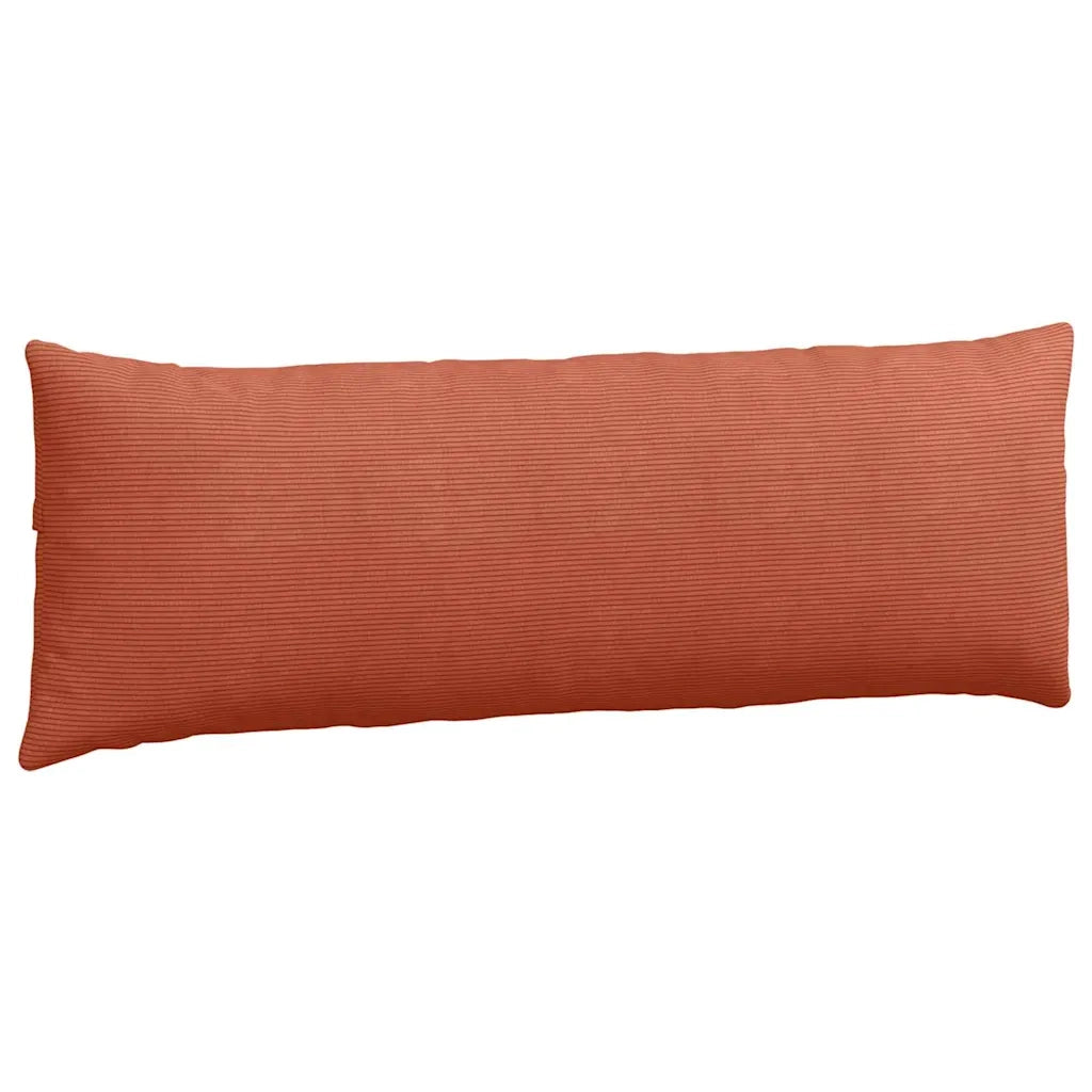 Cuscini da Divano 2 pz | Cuscini per sedie Rosso Arancio 120 x 40 cm