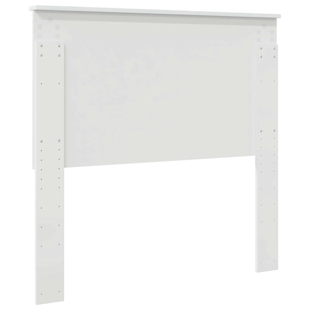 Testiera | Testata con Testiera | Testata Bianco Lucido 100 cm Legno multistrato