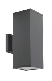 Applique esterno 30x12cm 2xE27 grigio scuro IP54 SU-MA
