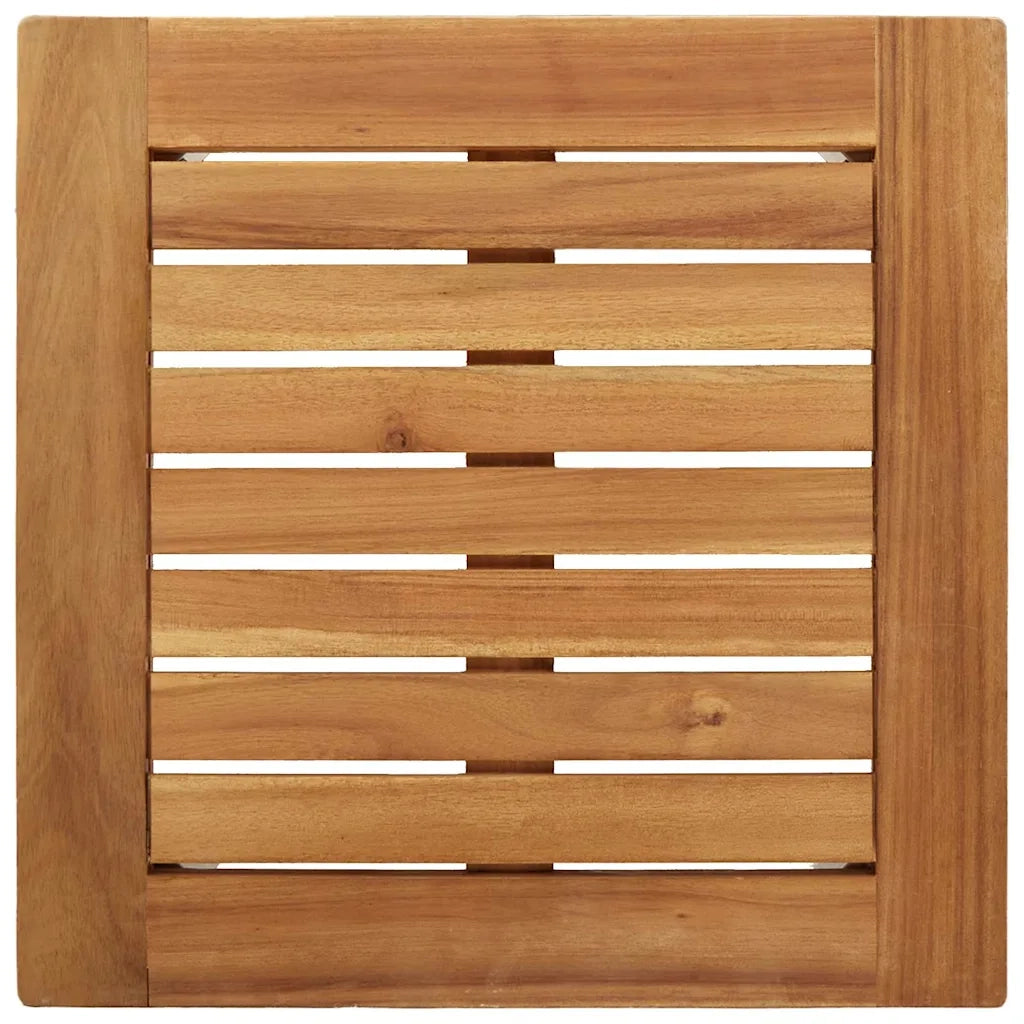 Set da Pranzo per Giardino 3 pz | Set Salotto da Giardino Legno di Acacia Massello