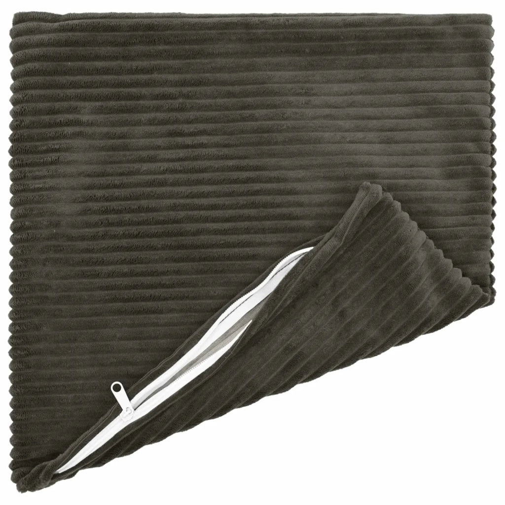 Federa 12 pcs HEERLEN Antracite 50 x 50 cm corduroy 910893