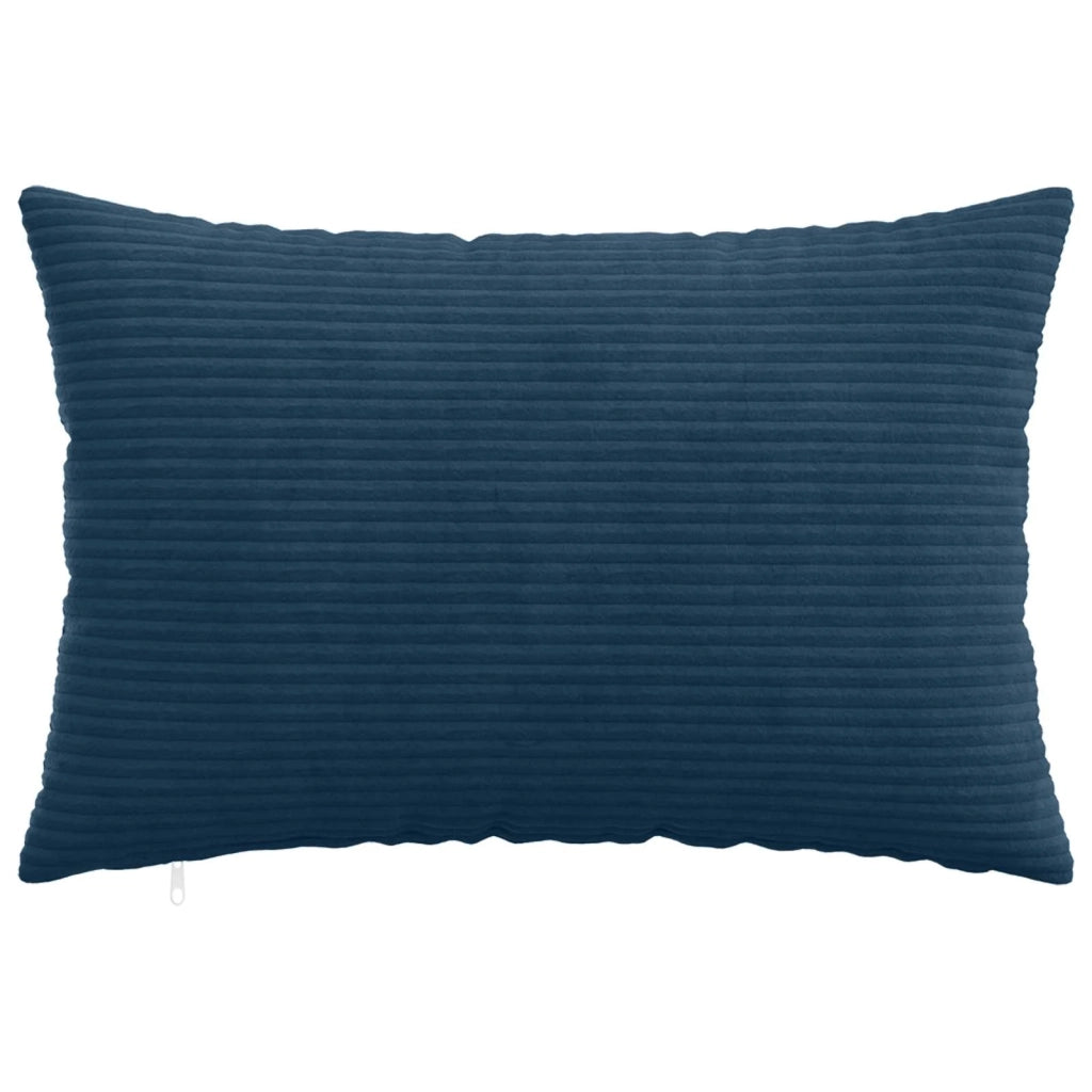 Federa 2 pcs HEERLEN Blu navy 40 x 60 cm corduroy 909223