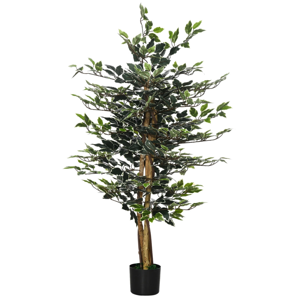 Pianta Ficus Artificiale ¨C Minimal ¨C Verde Realistico 130cm