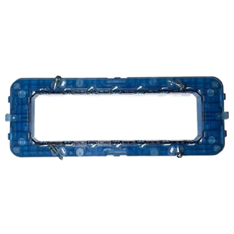 Supporto 7P 7 Posti Serie Venus Compatibile Con Vimar Arke