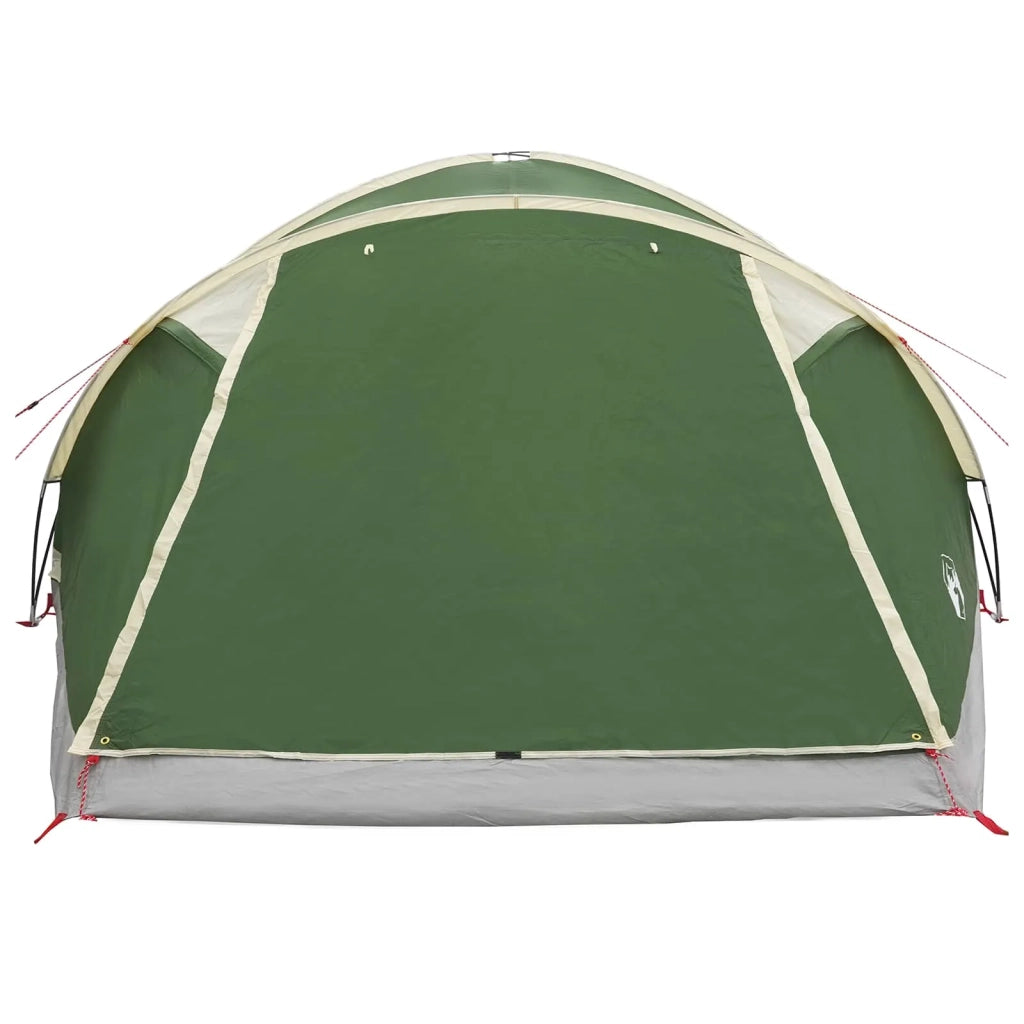 Tenda Capanna con tetto Verde 8 persone Poliestere e Acciaio 42028587