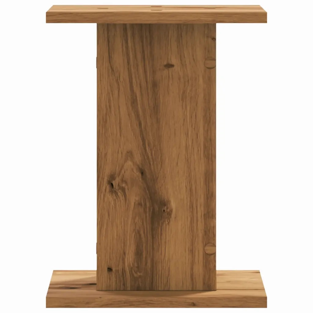 Supporti piante | Sostegno per piante 2 pz Rovere Artigianale 30x30x40 cm Truciolato