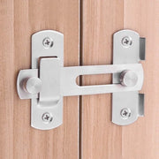 Ferratura per Porta RVS Piccola Maniglia con Gancio e Viti per Porte e Finestre, RY0829-1