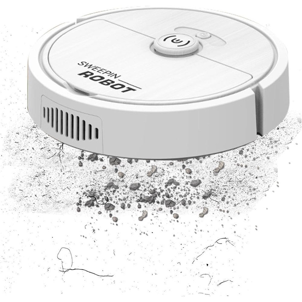 Trade Shop - Robot Spazzante Aspirapolvere Automatico Intelligente Multifunzione Per Pulizia Casa -