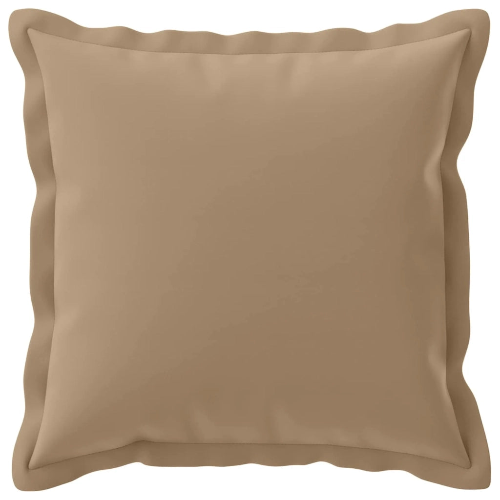 Federa 6 pz HOUTEN Tortora 50 x 50 cm Poliestere 919232