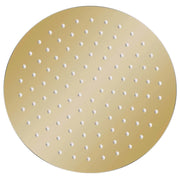 Testa Doccia a Pioggia in Acciaio Inox 25 cm Rotonda Oro CFW2013247