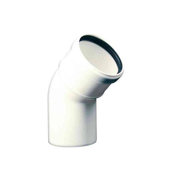 canna fumaria in PLASTICA PPS DN 050 curva 45