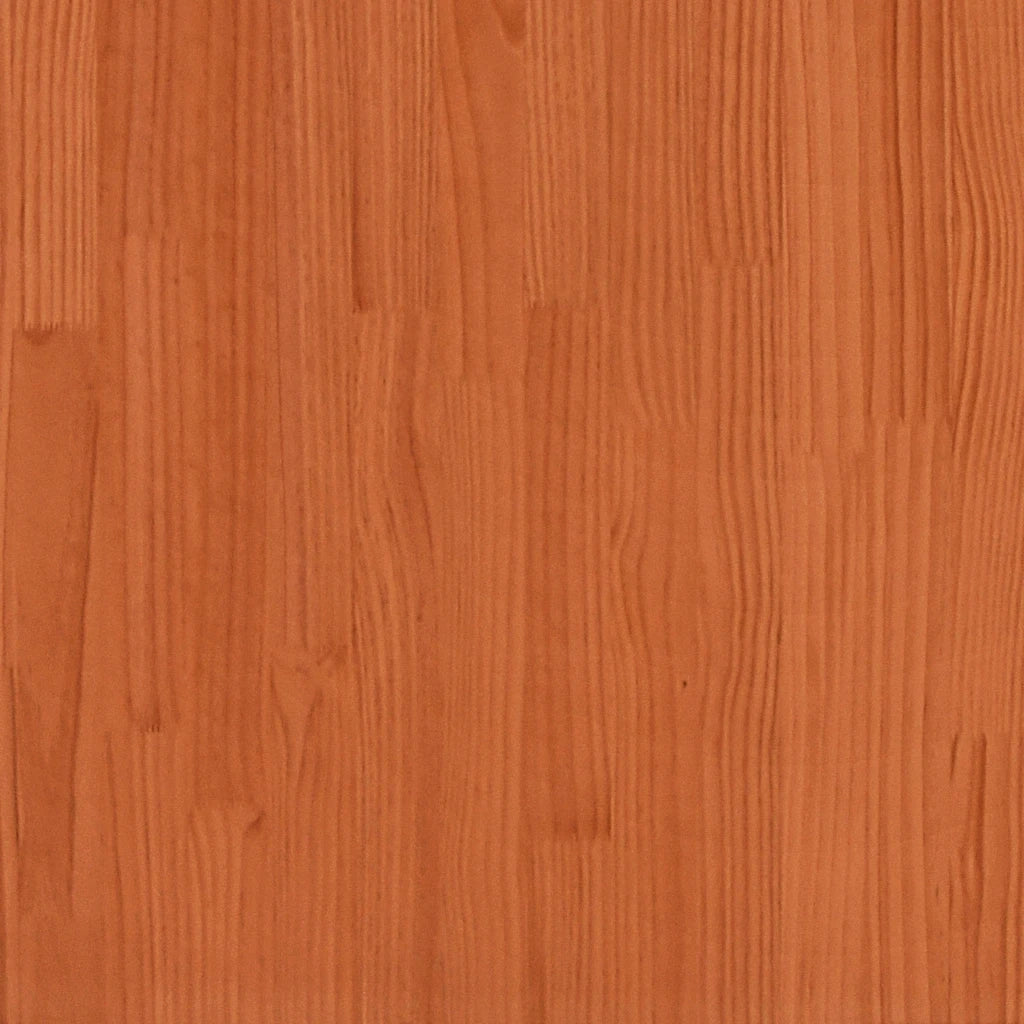 Tetto Letto Bambini Marrone Cera 60x99x139,5 cm Massello Pino CFW5235763