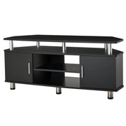 Mobile TV con ante e ripiani ¨C Minimal ¨C 120x40x52 cm, nero