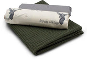 Set di stampe a wafel + set di tessuto in cotone stampe coordinate 100% cotone Tex Standard 100 (Set97)