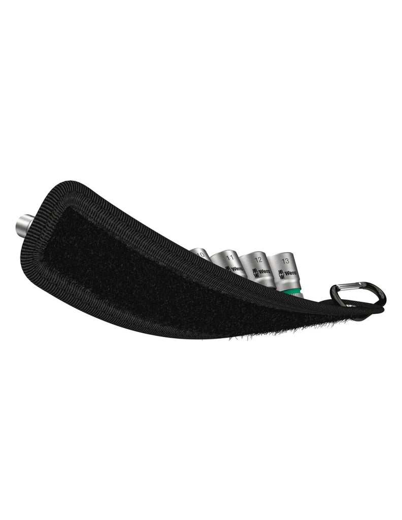 Set di 9 bussole Zyklop 1/4" WERA Belt A 4