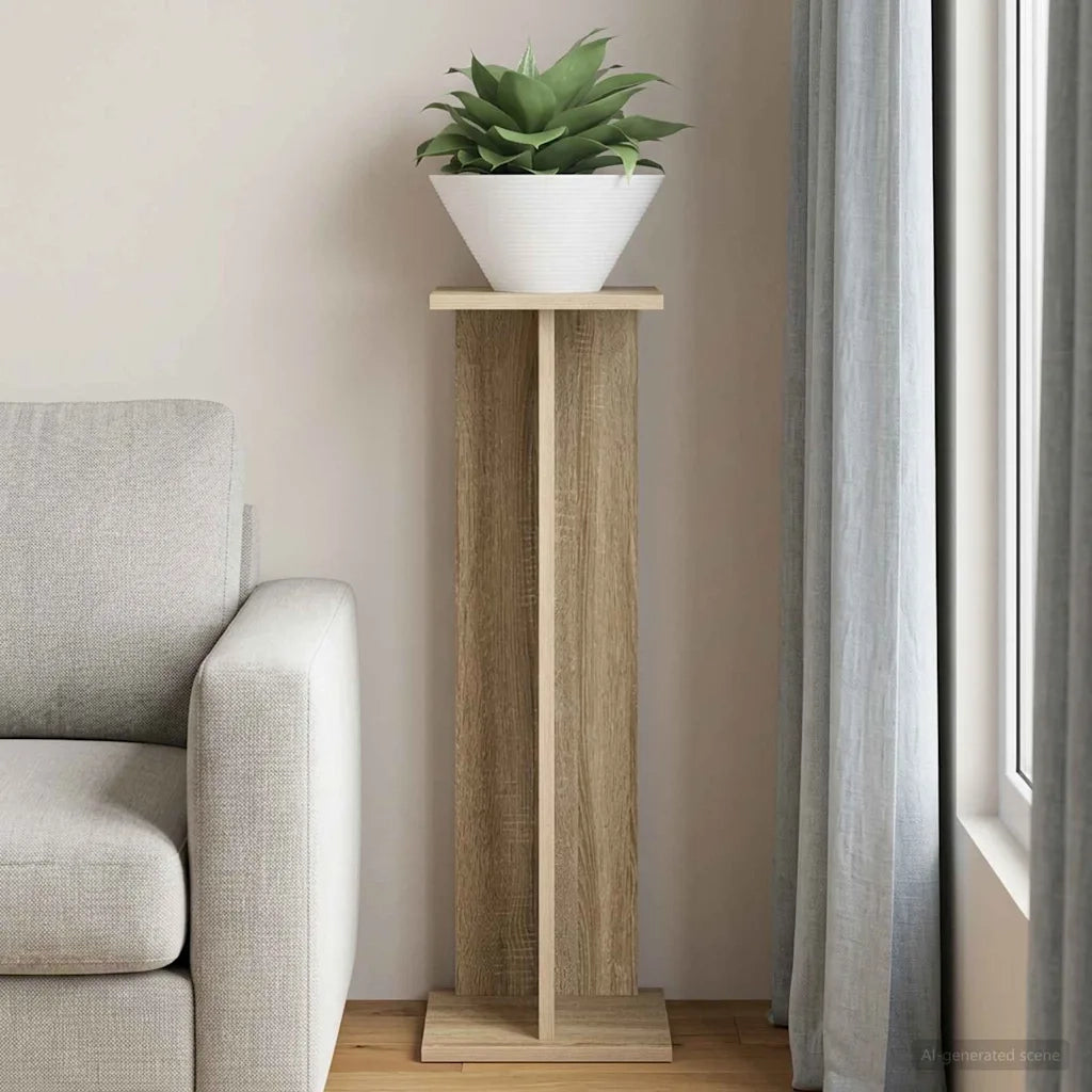 Supporto per piante | Sostegno per piante Rovere Sonoma 25 x 25,5 x 80,5 cm