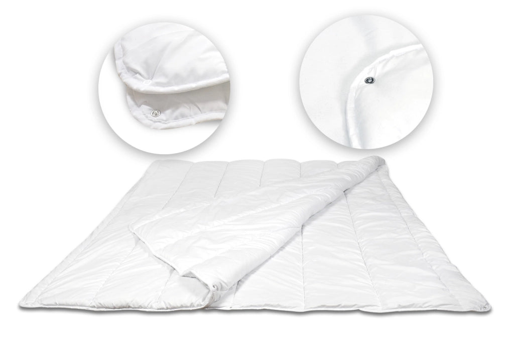 AIO FACTORY Piumino 140x200 cm 4 Stagioni Microfibra Antiallergica