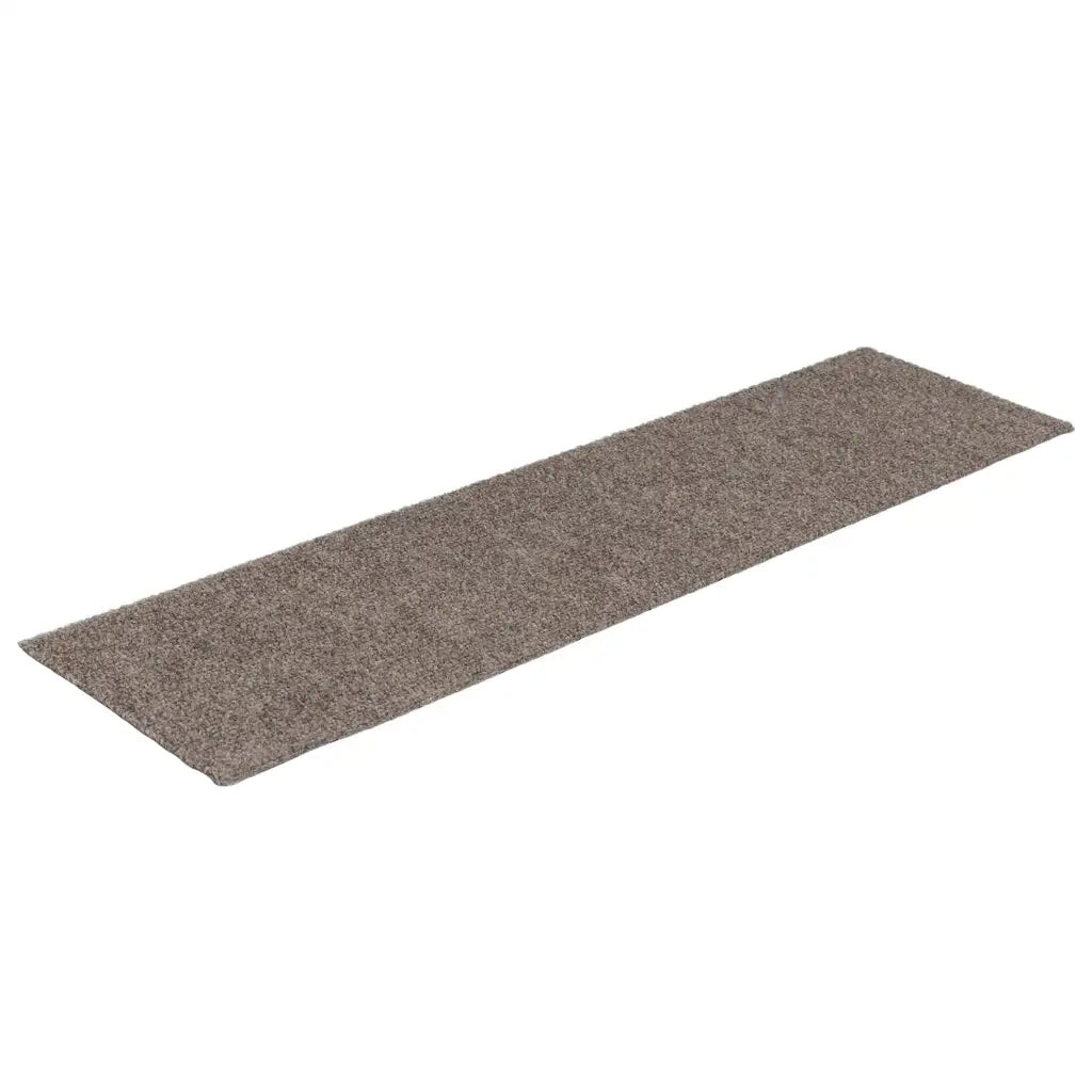 Tappetini per scale autoadesivi 15 pz | Gradini per Scale 76x20 cm beige rettangolari