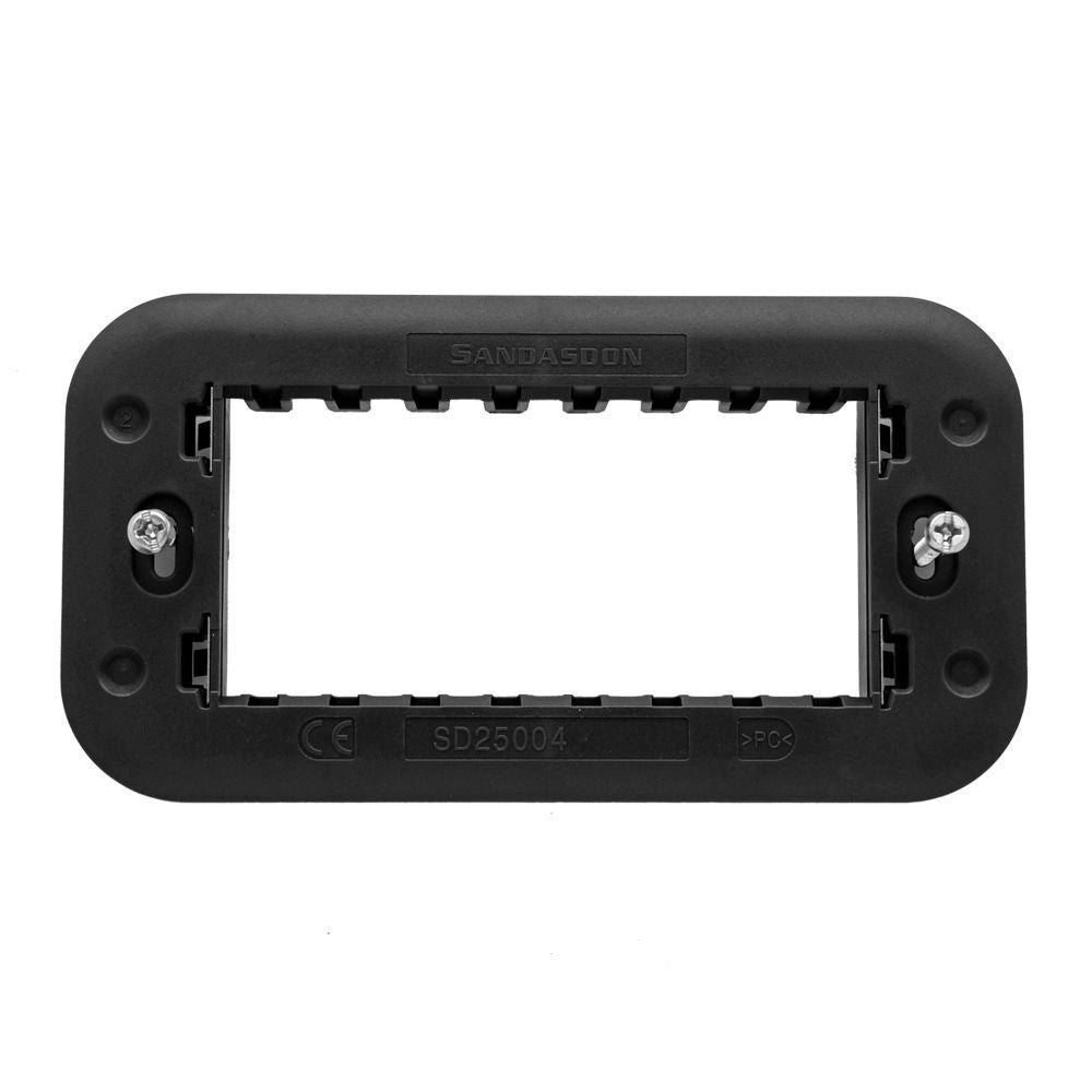 Trade Shop - Supporto 3m 4m 6m Per Scatole 3 4 6 Moduli Compatibile Bticino Axolute -  -4 Fori     -