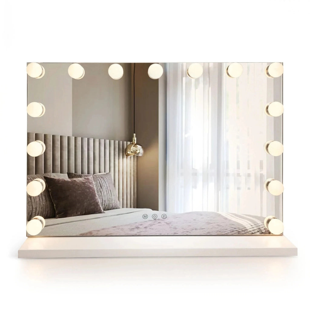 Specchio Led Hollywood White