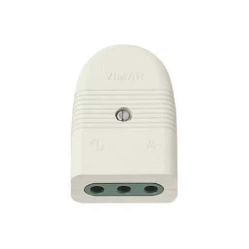 PRESA 2P 10A P10 ASSIALE BIANCO