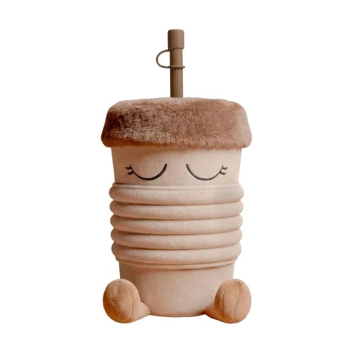 Fuzzie Brewster - Borraccia termica da 360 ml con rivestimento in peluche
