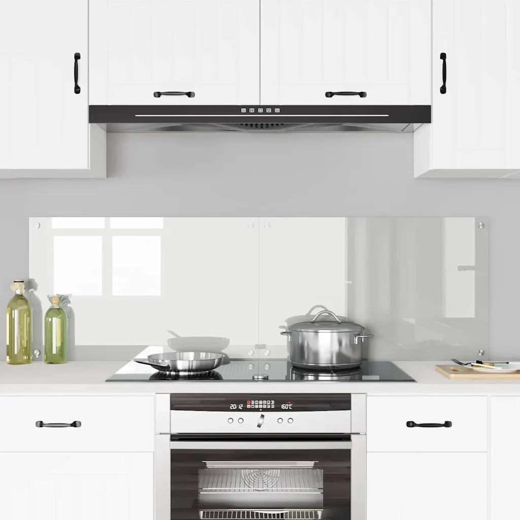 Schienale da cucina 2 pcs Trasparente 80 x 50 cm 3415534