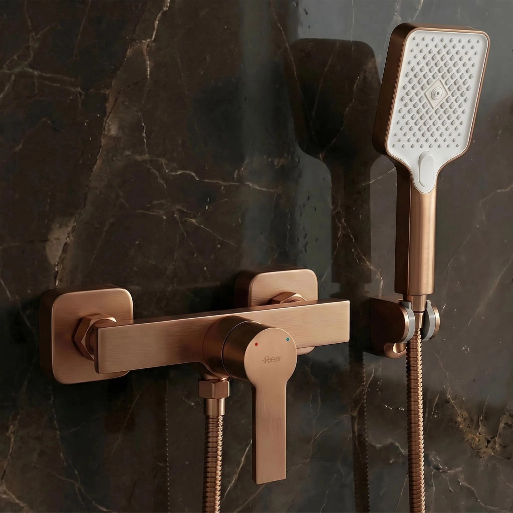 Doccia A Mano Rea Js-031 Brush Copper