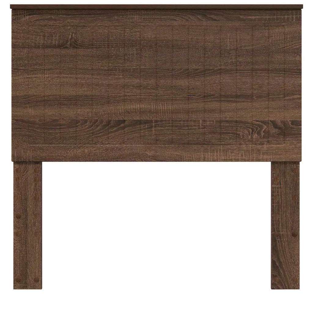Testiera | Testata con Testiera | Testata Rovere Marrone 100 cm Legno multistrato
