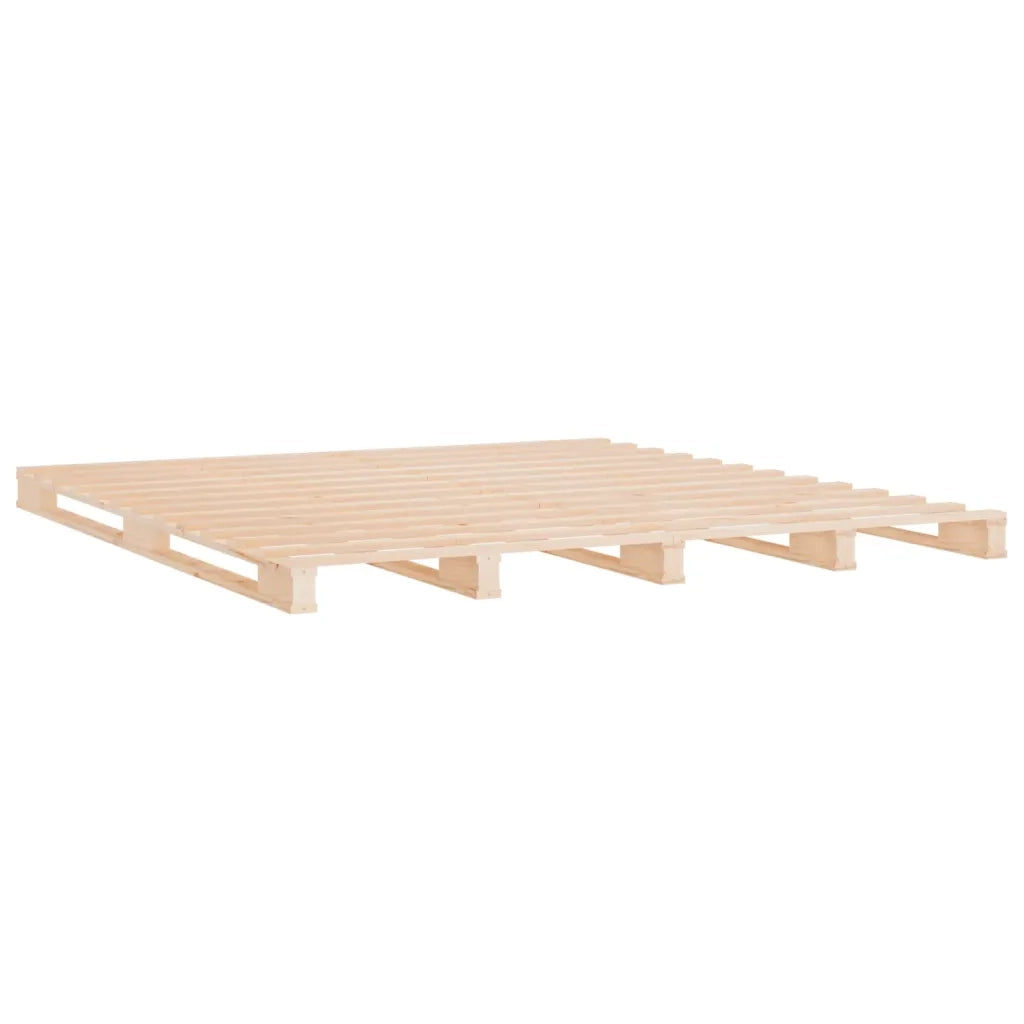 Giroletto-Struttura Letto in Legno Massello di Pino 120x190 cm Small Double