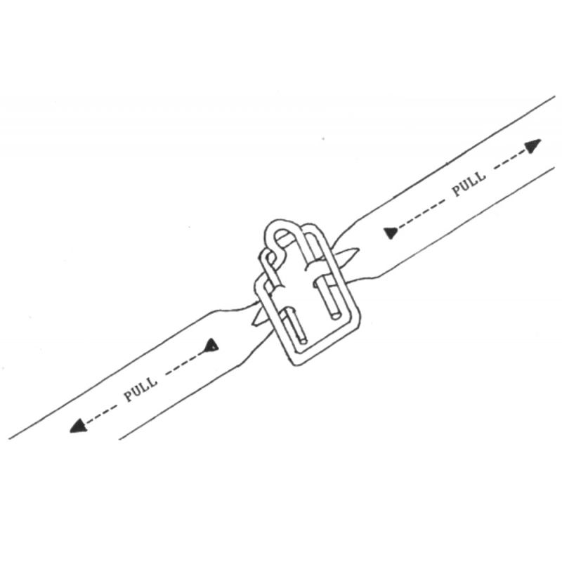 FIBBIA BLOCCA REGGETTA BUCKLE