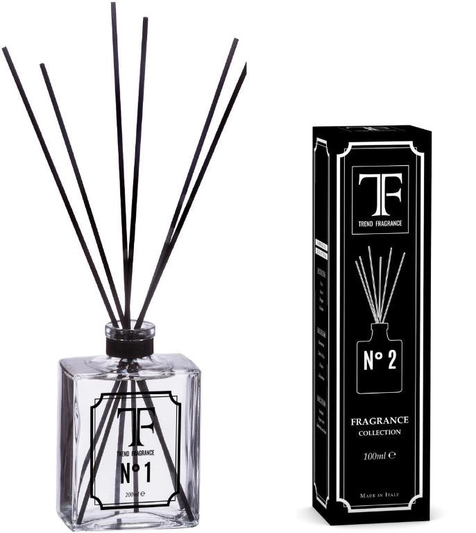 Diffusore profumo fragranze con midollini bastoncini 100 ml
