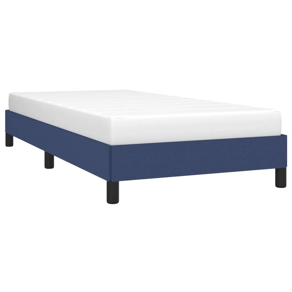 Giroletto senza Materasso Blu 100x200 cm in Tessuto 346702