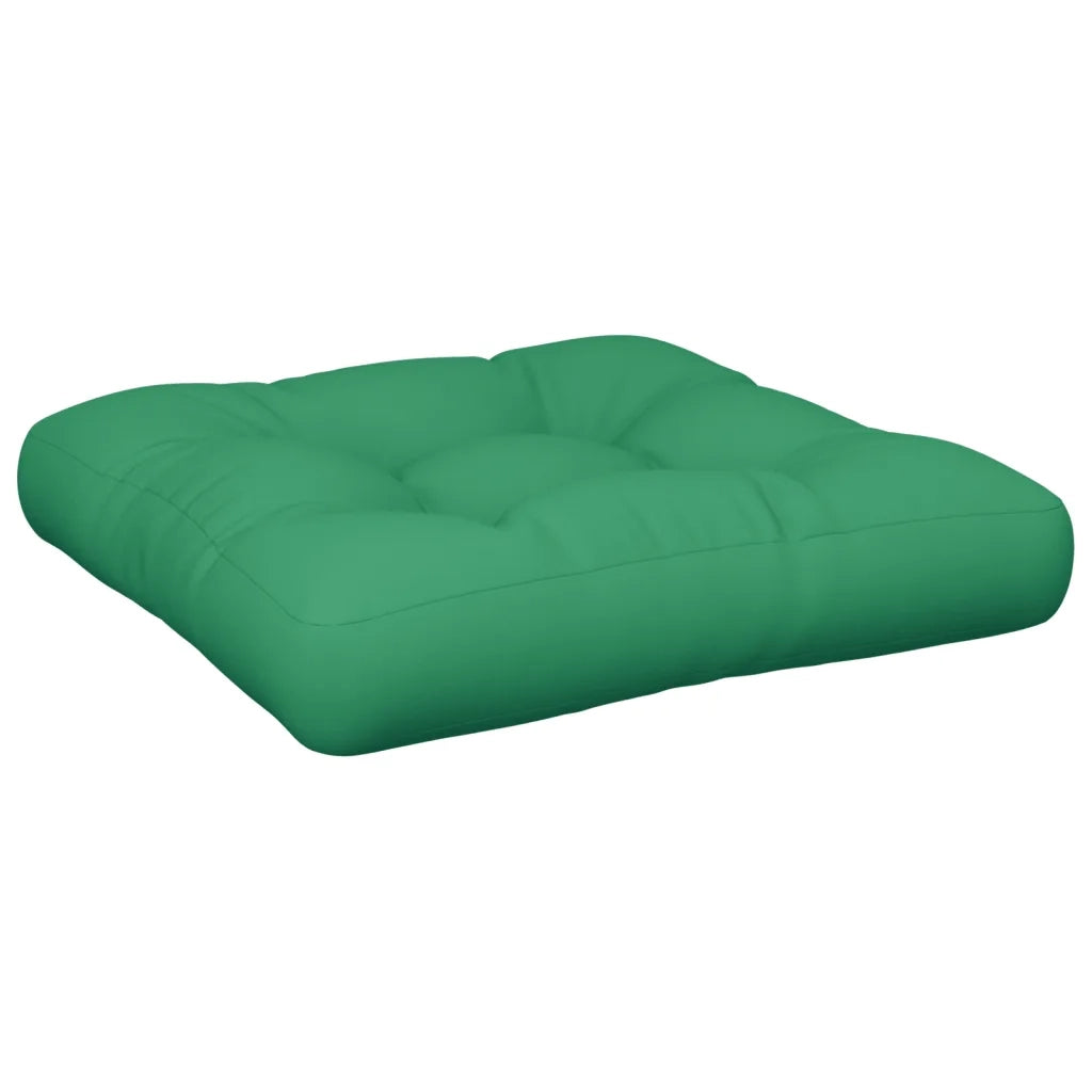 Cuscino per Pallet Verde 58x58x10 cm in Tessuto 360905