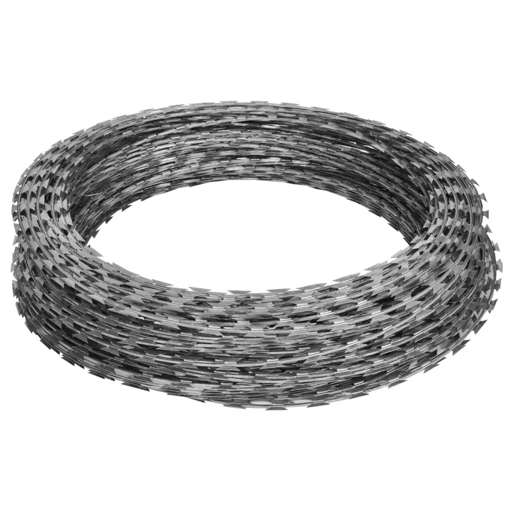 Rulli Filo Spinato 2 pz Elicoidale in Acciaio Zincato 60 m CFW3134075