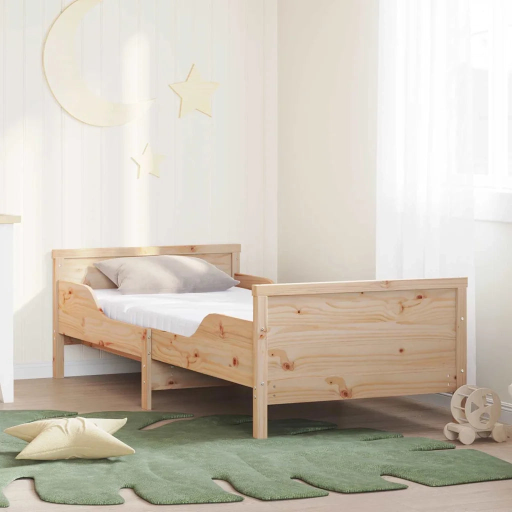 Struttura letto con materasso estensibile-Giroletto Marrone 80 x 200 cm 100685
