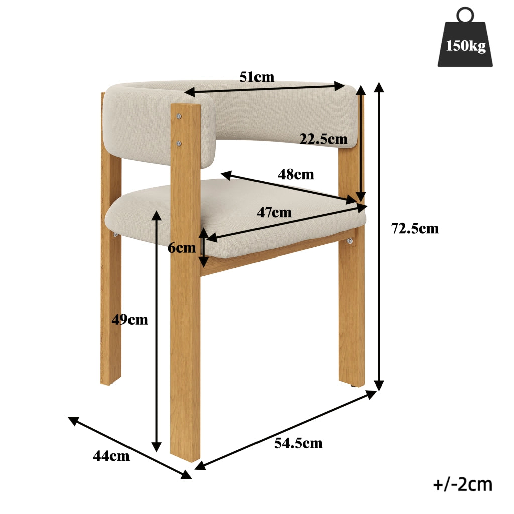 Sedia da pranzo ergonomica - Zephmum- 4 pezzi, imbottitura spessa, gambe in ferro