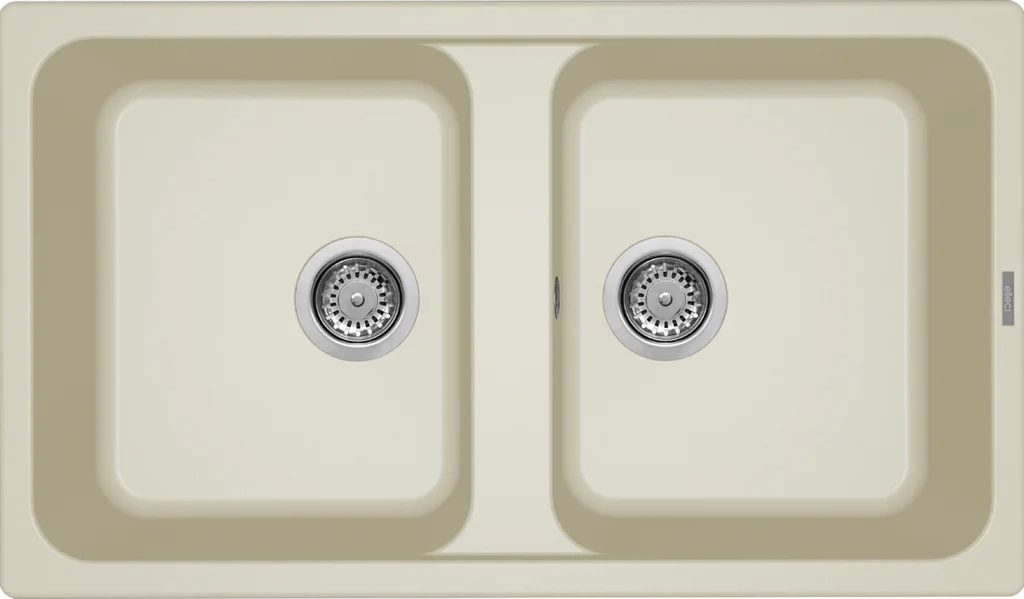 LAV. LIFE 450 86x50 2 vasche BIANCO ANTICO 62
