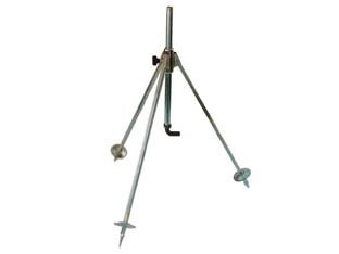 SUPPORTO TREPPIEDE REGOLABILE PORTAIRRIGATORE  M 11/4 regol. cm.100/170 h.  att. tubi mm.30