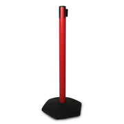 Colonnina Segnapercorso Tendinastro ROAD in PVC base zavorrabile - Rosso