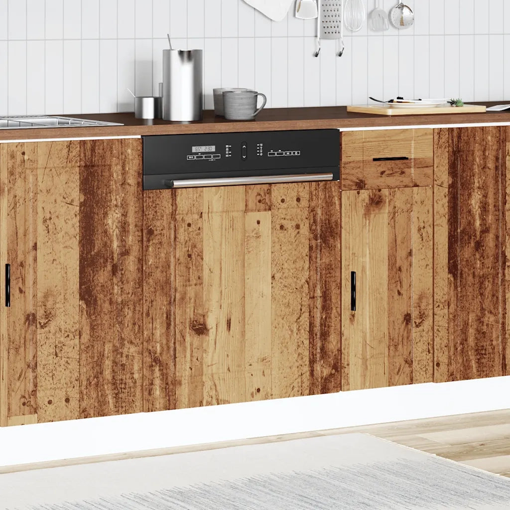 Pannello Lavastoviglie Porto Legno Vecchio 60x1,5x57 cm 854145