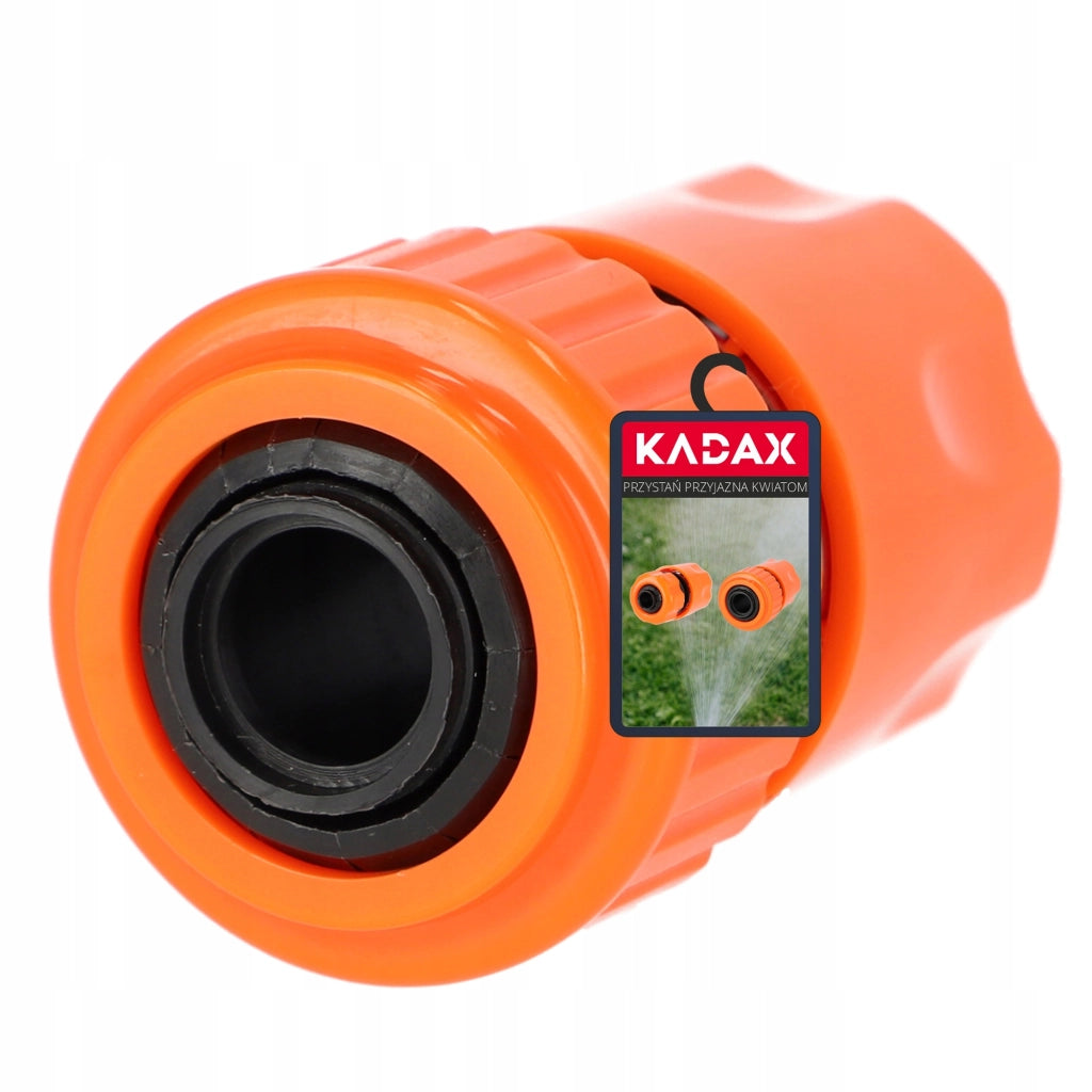 Connettore rapido KADAX da 3/4 di pollice per tubo da giardino, robusto.
