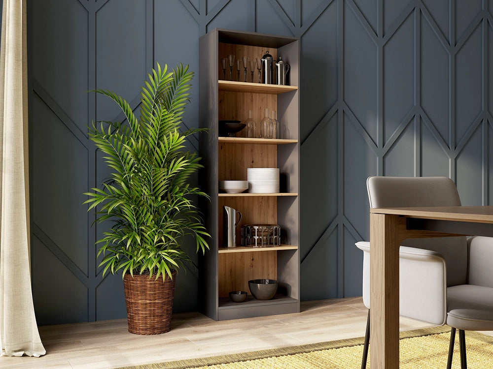Scaffale ONYX R60 antracite artisan libreria moderna
