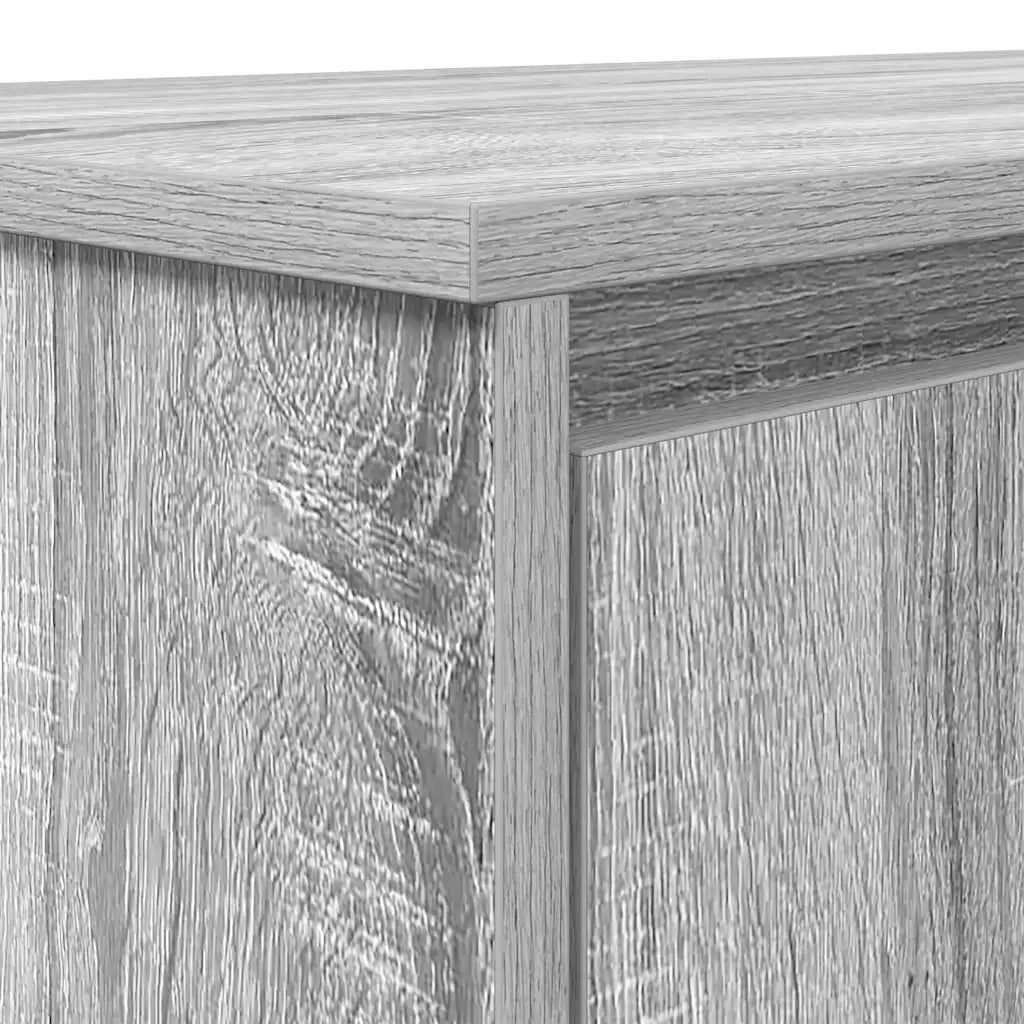 Scrivania Grigio Sonoma 120x42x76 cm in Legno Multistrato 861819
